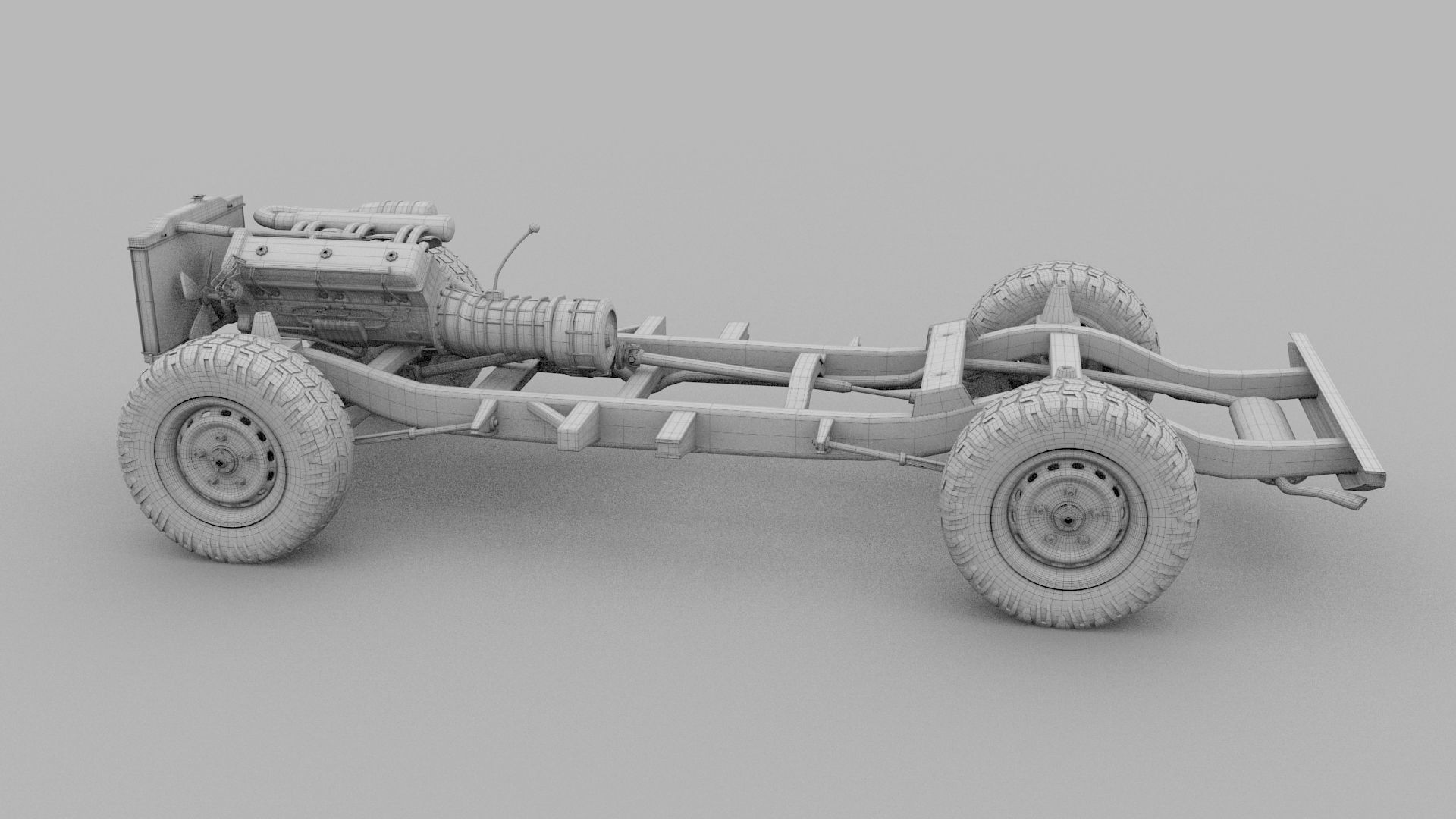 Full Land Rover Defender 110 Double Cab Pick Up rev 3D model_47