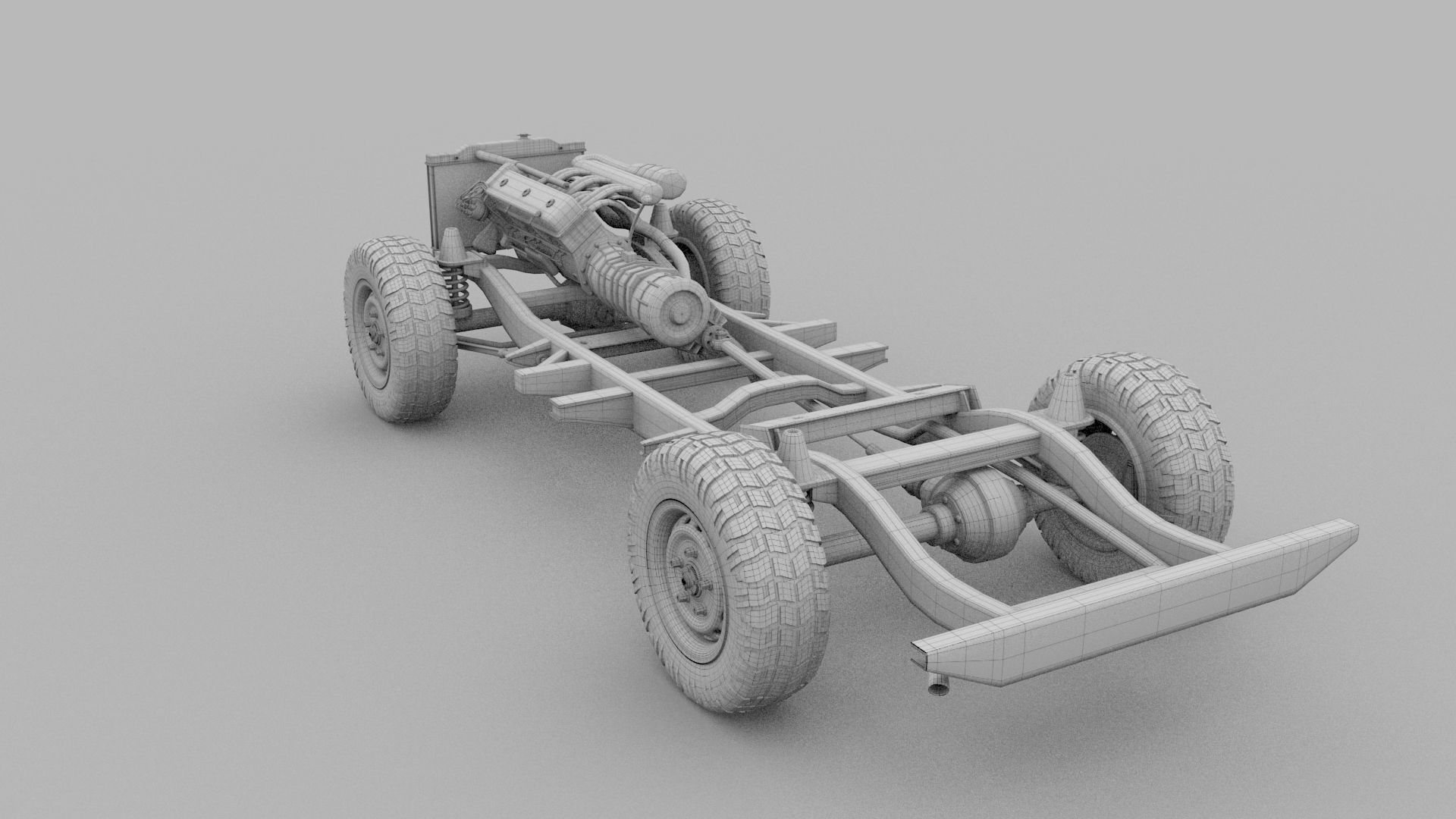 Full Land Rover Defender 110 Double Cab Pick Up rev 3D model_43