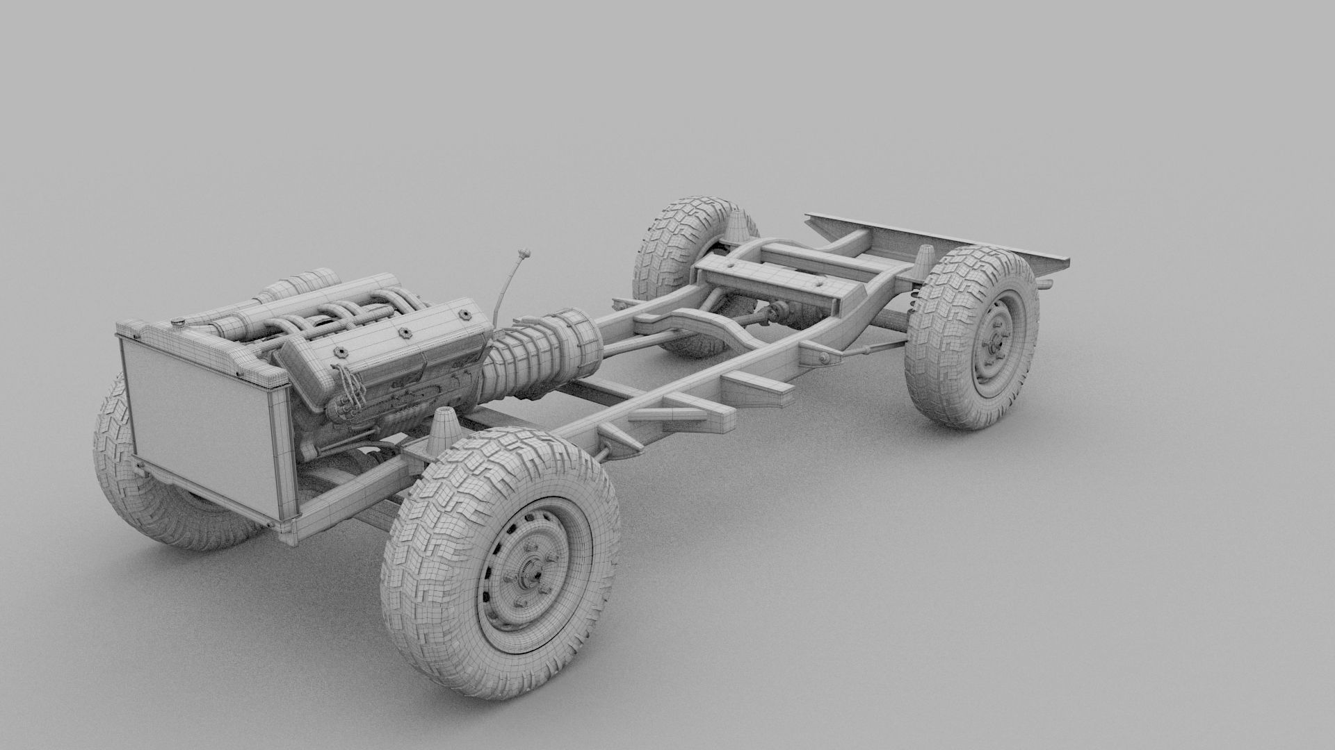 Full Land Rover Defender 110 Double Cab Pick Up rev 3D model_67