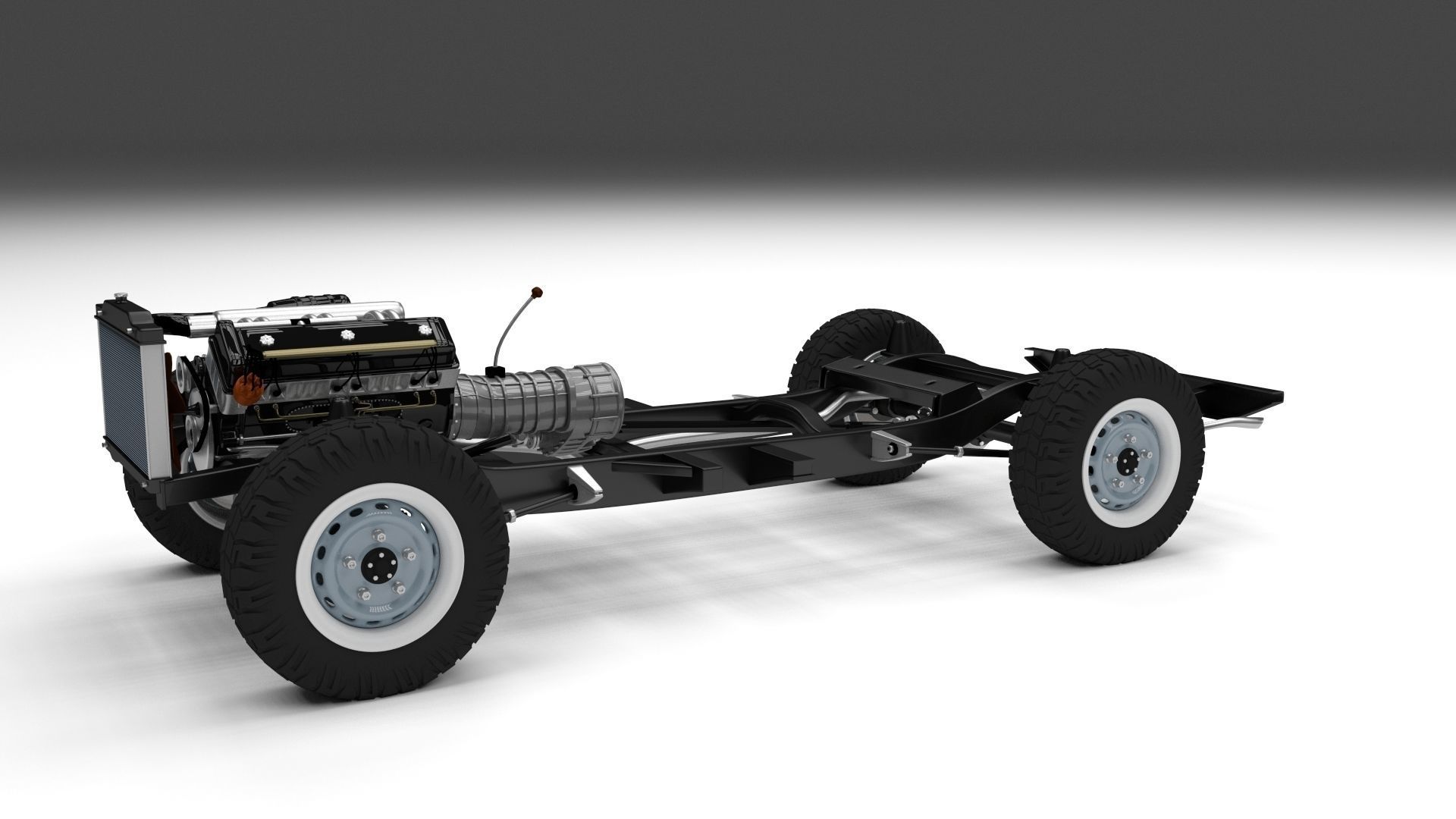 Full Land Rover Defender 110 Double Cab Pick Up rev 3D model_68