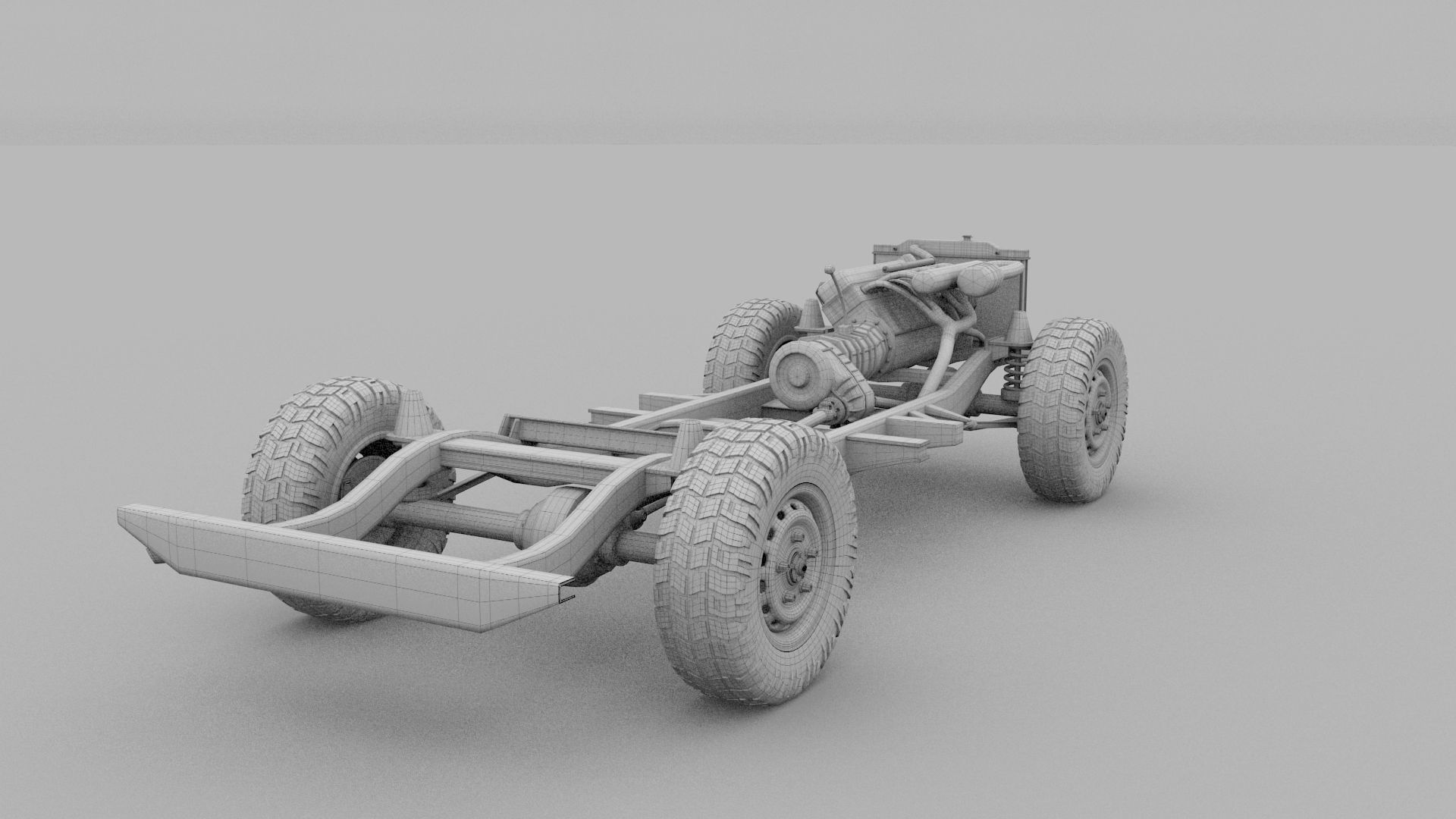 Full Land Rover Defender 110 Double Cab Pick Up rev 3D model_73