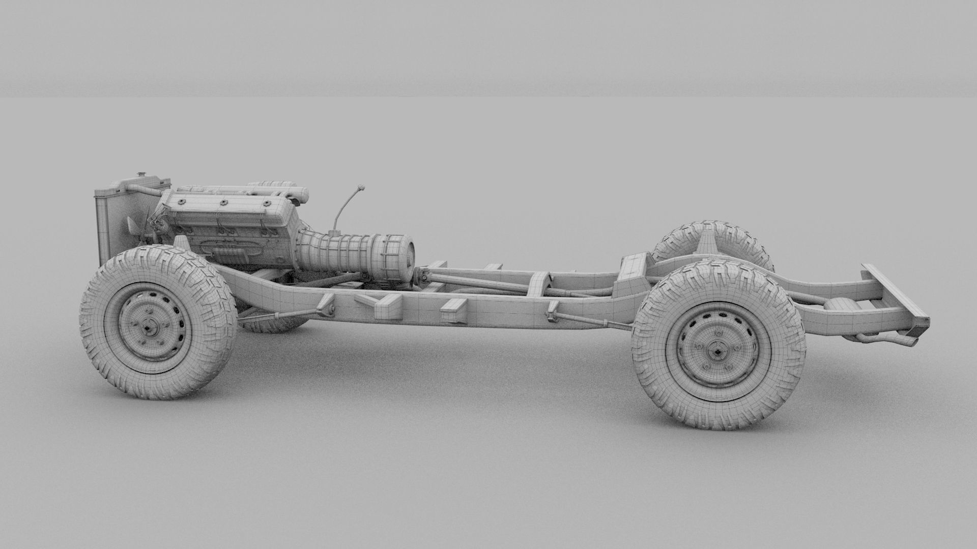 Full Land Rover Defender 110 Double Cab Pick Up rev 3D model_70