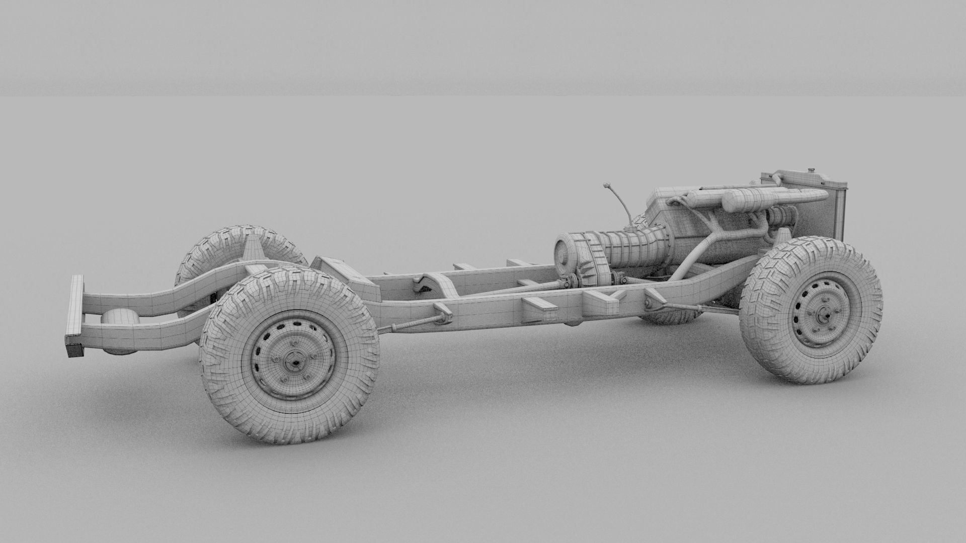 Full Land Rover Defender 110 Double Cab Pick Up rev 3D model_64