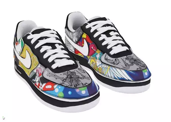 Nike air Force 1 mighty swooshers