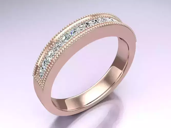 Diamond Ring - Womens Rings -  N812817 3D print model