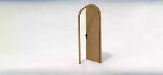 Bedroom door 3D model