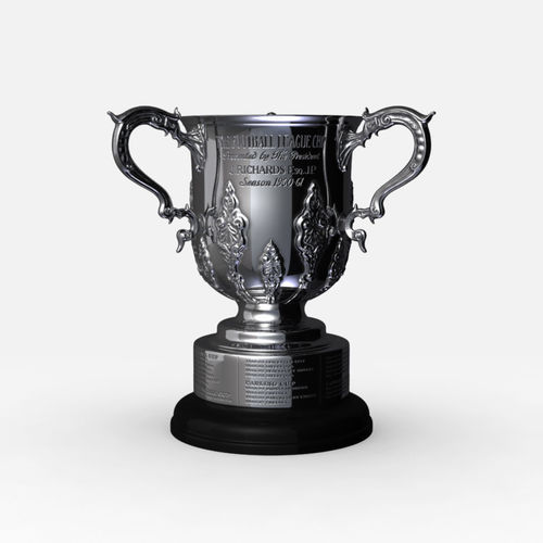 League Cup Trophy 3D model