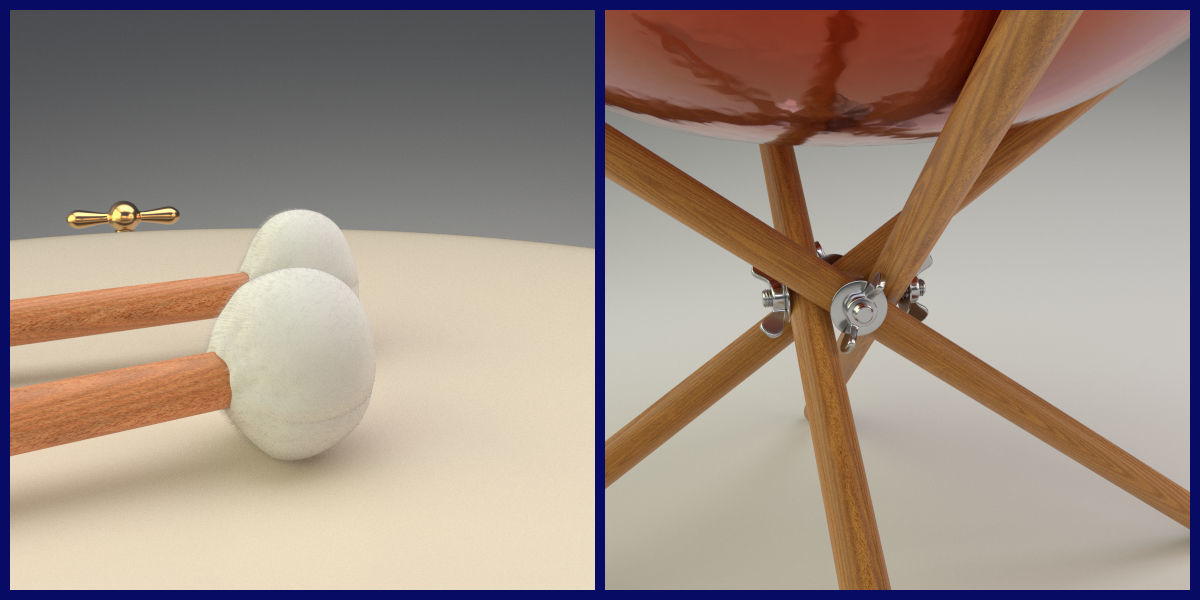 Great symphonic timpani 3D model_2