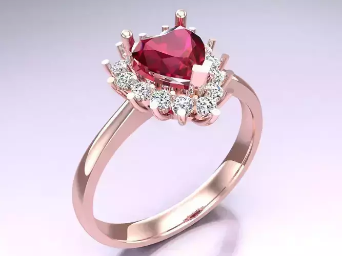 Heart Ring - Womens Rings - N742808