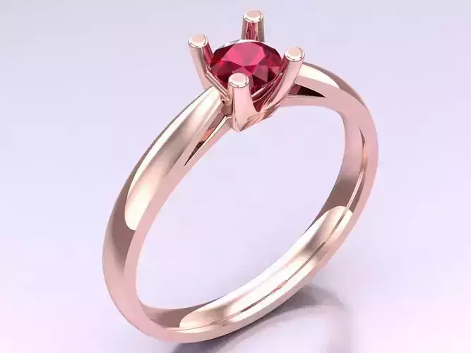 Diamond Ring - Womens Rings -  N742944 3D print model