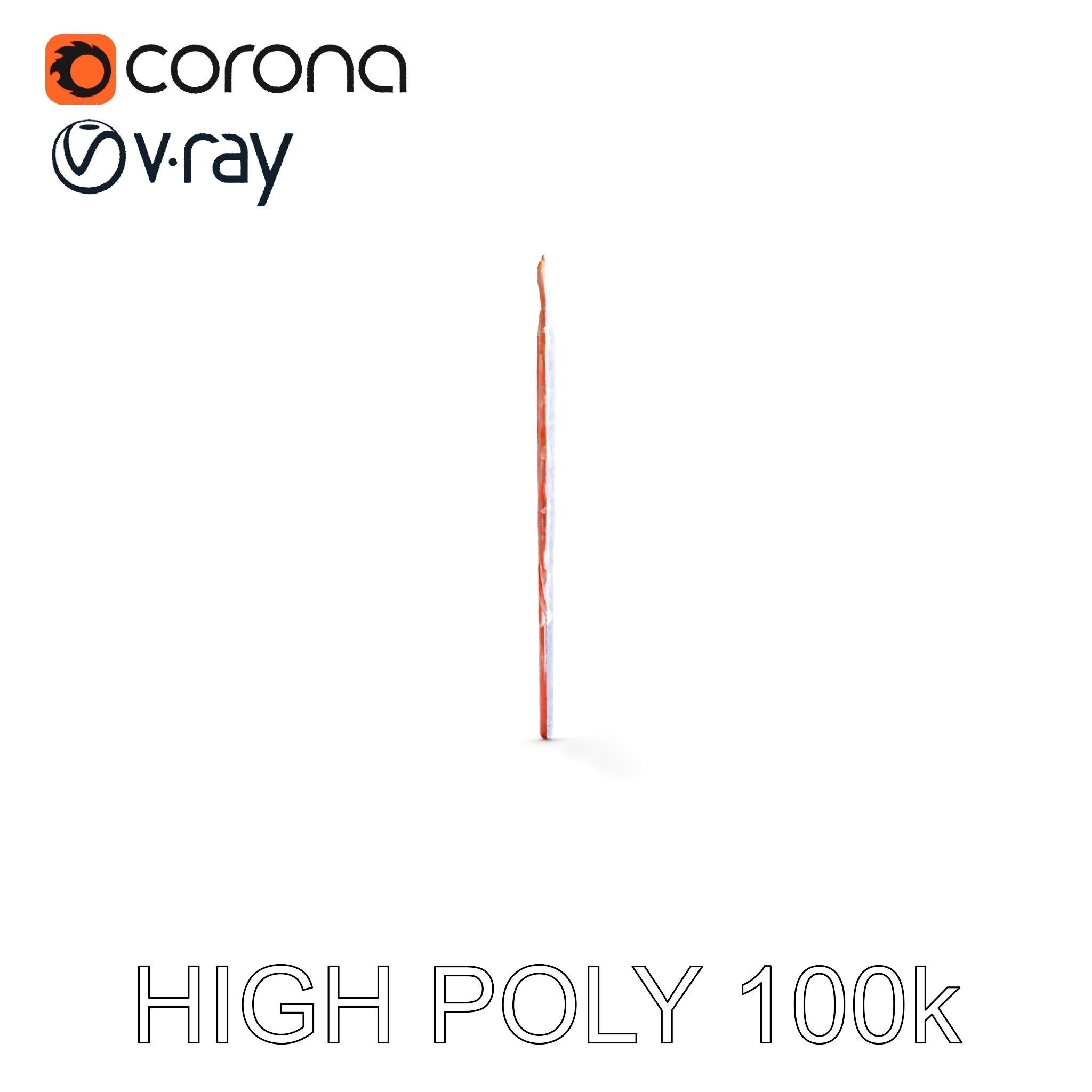 Detailed Botanical Leaf Model Pack Low-poly 3D model_23