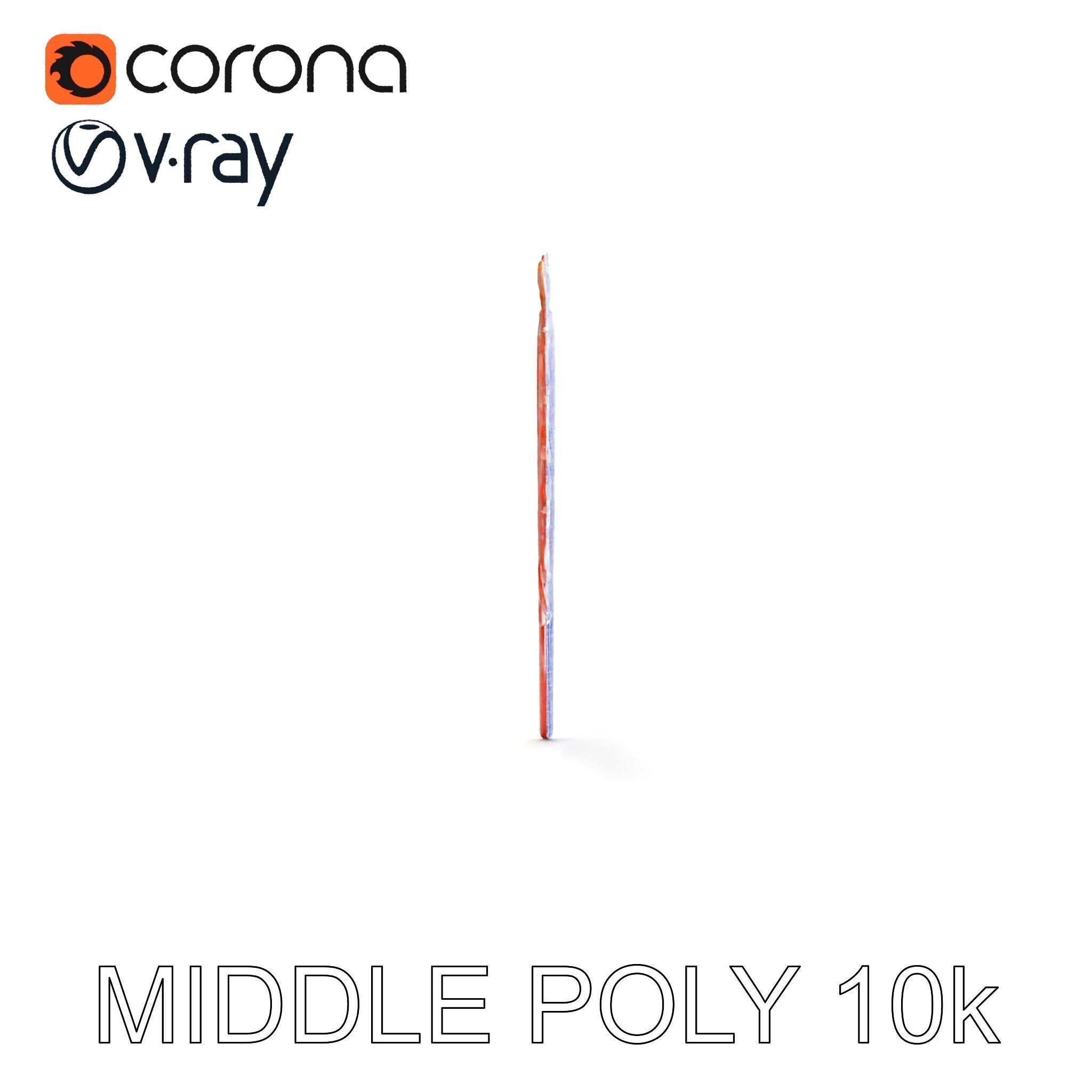 Detailed Botanical Leaf Model Pack Low-poly 3D model_24