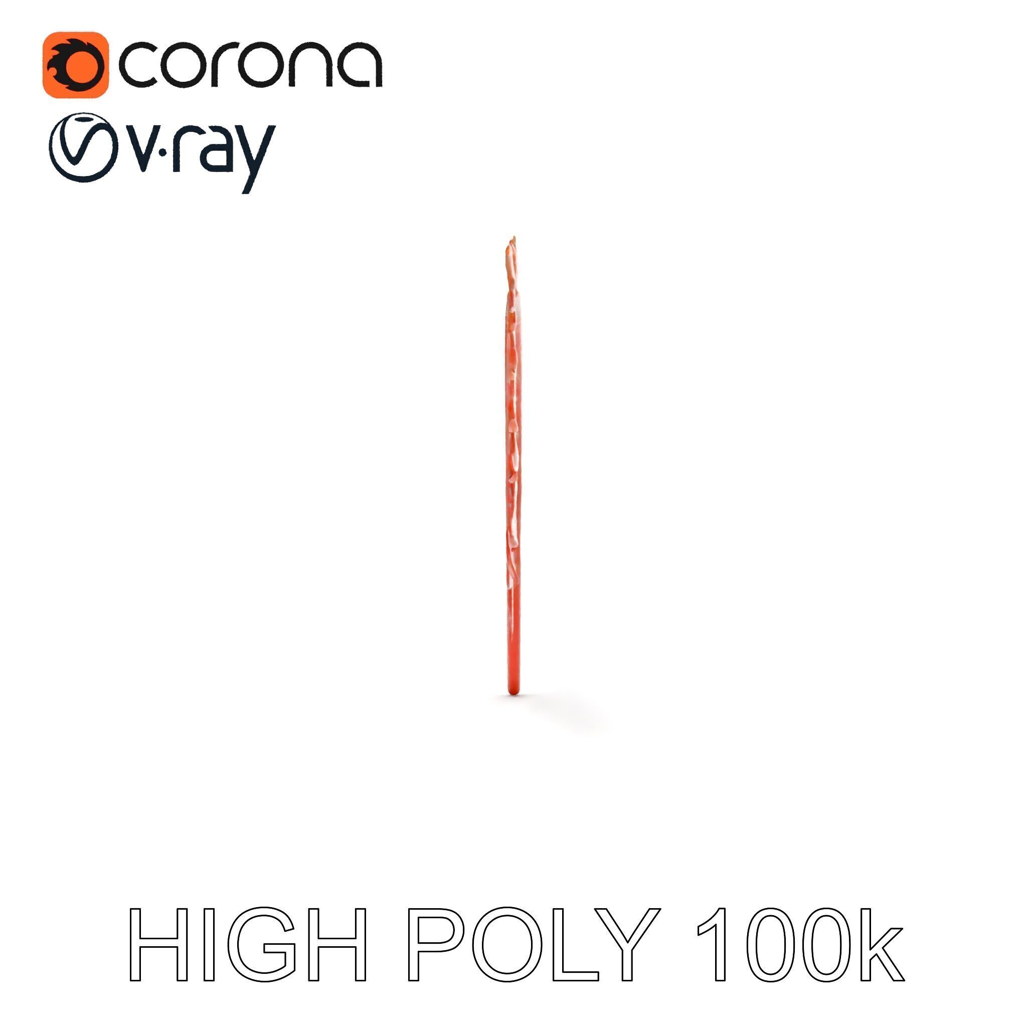 Detailed Botanical Leaf Model Pack Low-poly 3D model_20