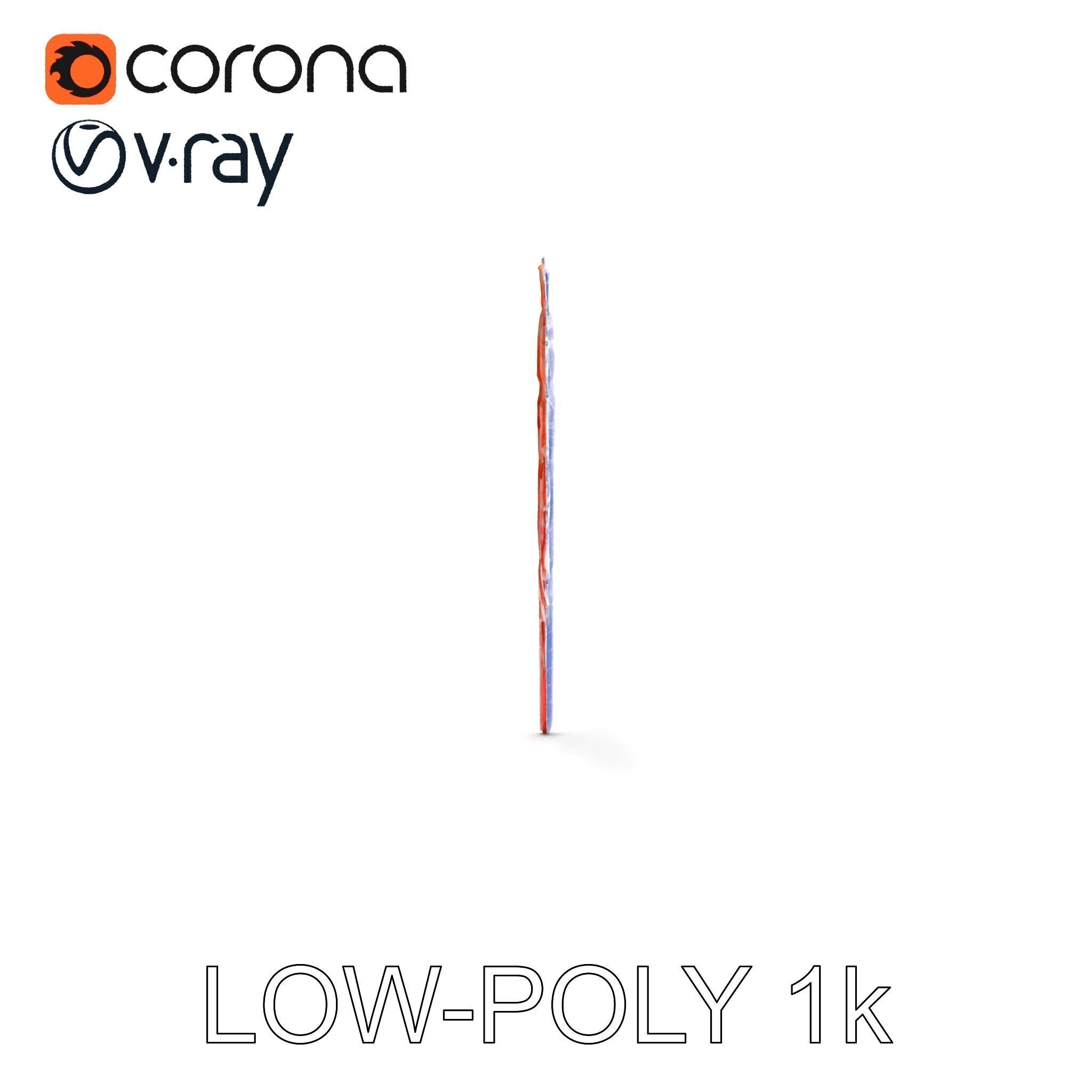 Detailed Botanical Leaf Model Pack Low-poly 3D model_22