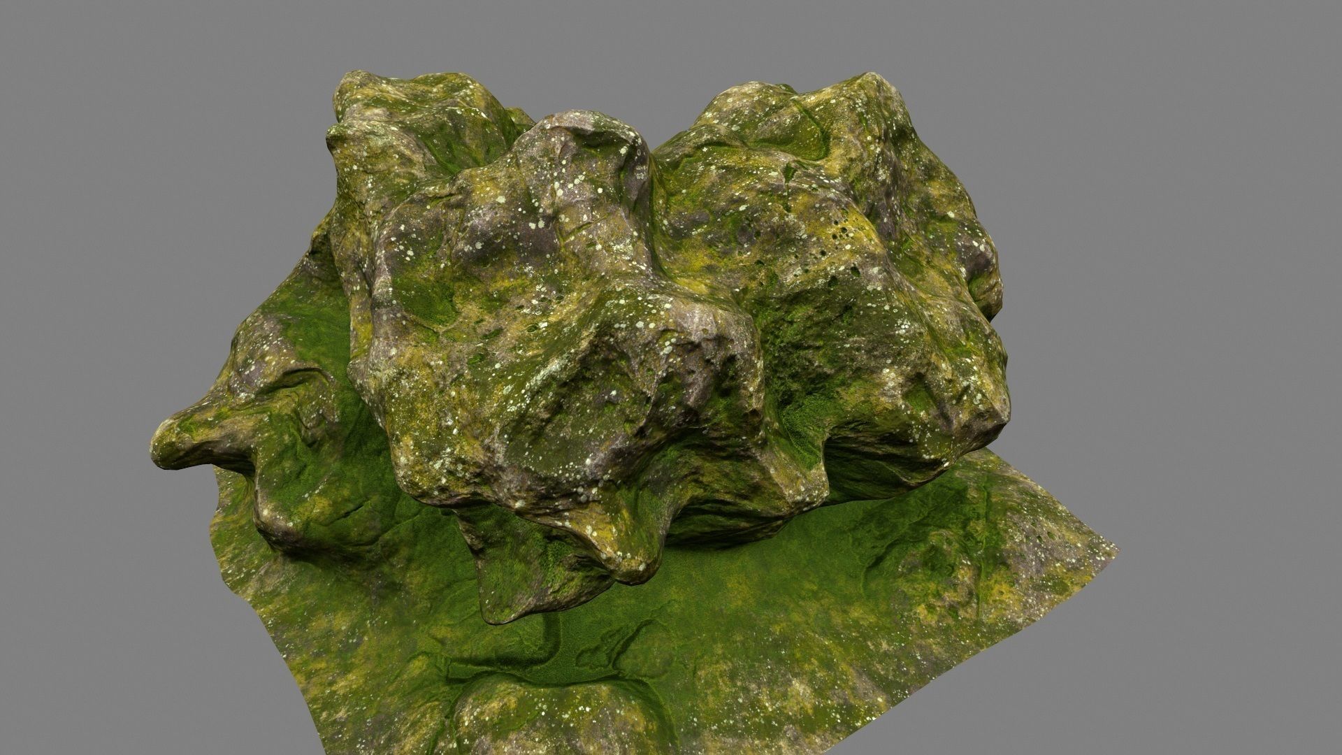 Rock Mount 3D model_7