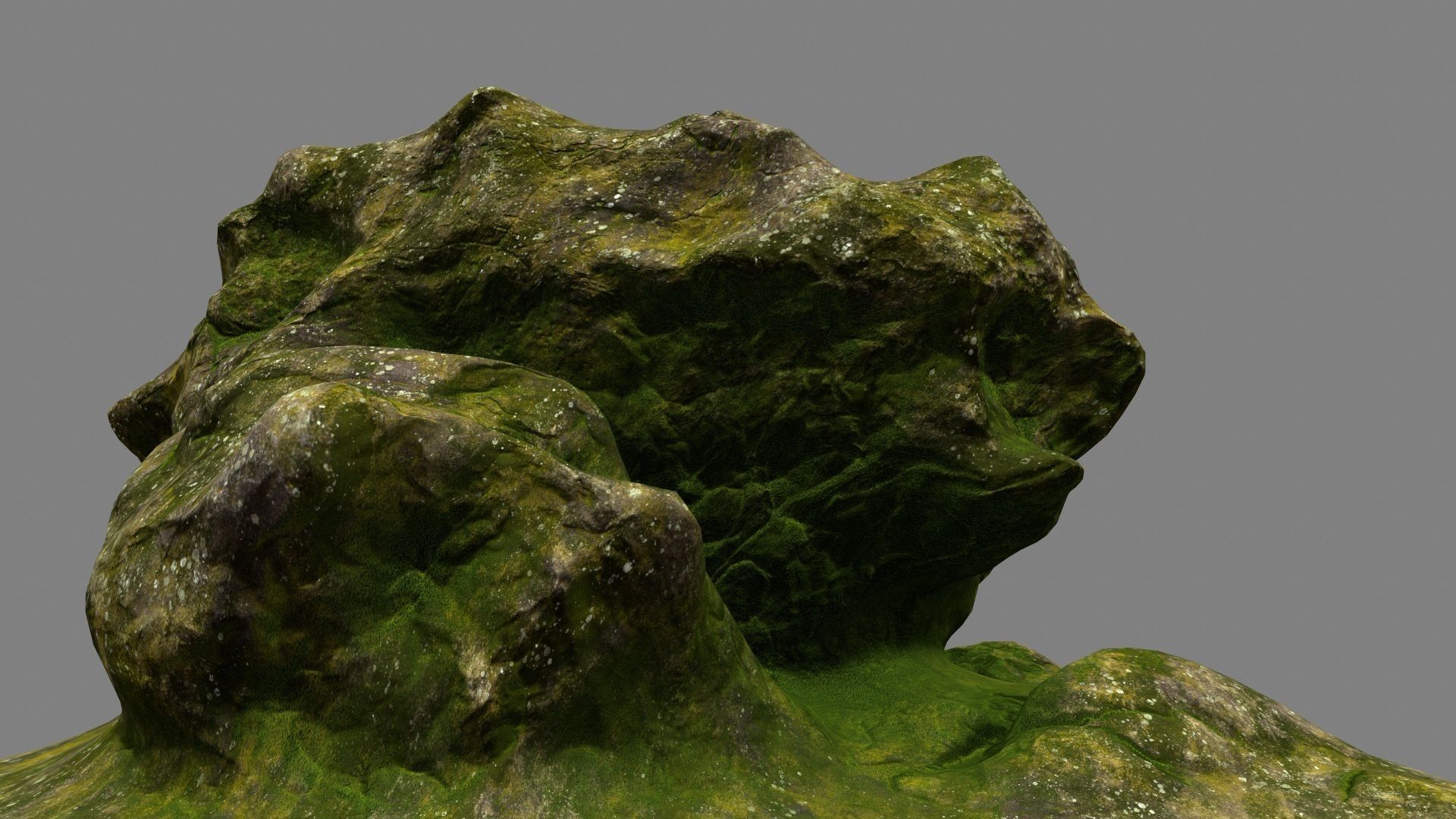 Rock Mount 3D model_4