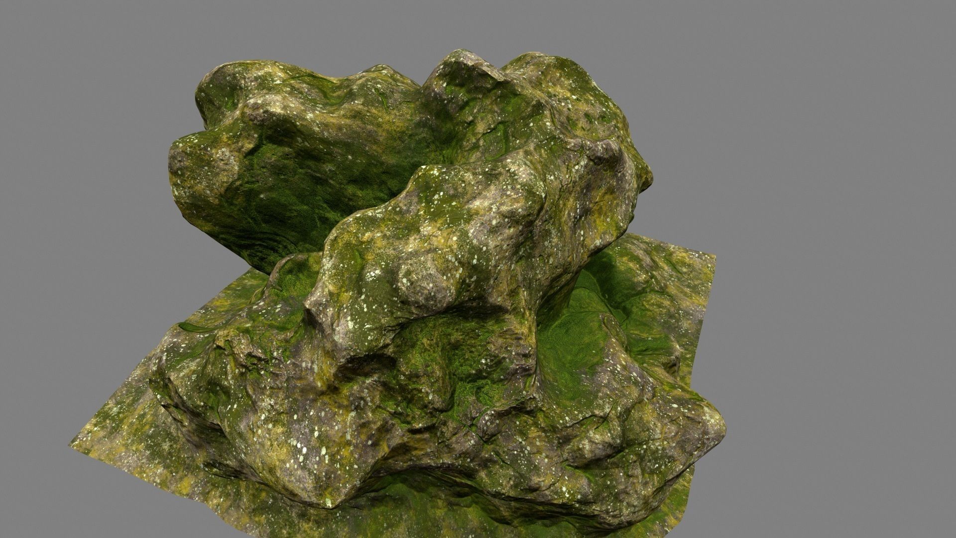 Rock Mount 3D model_5