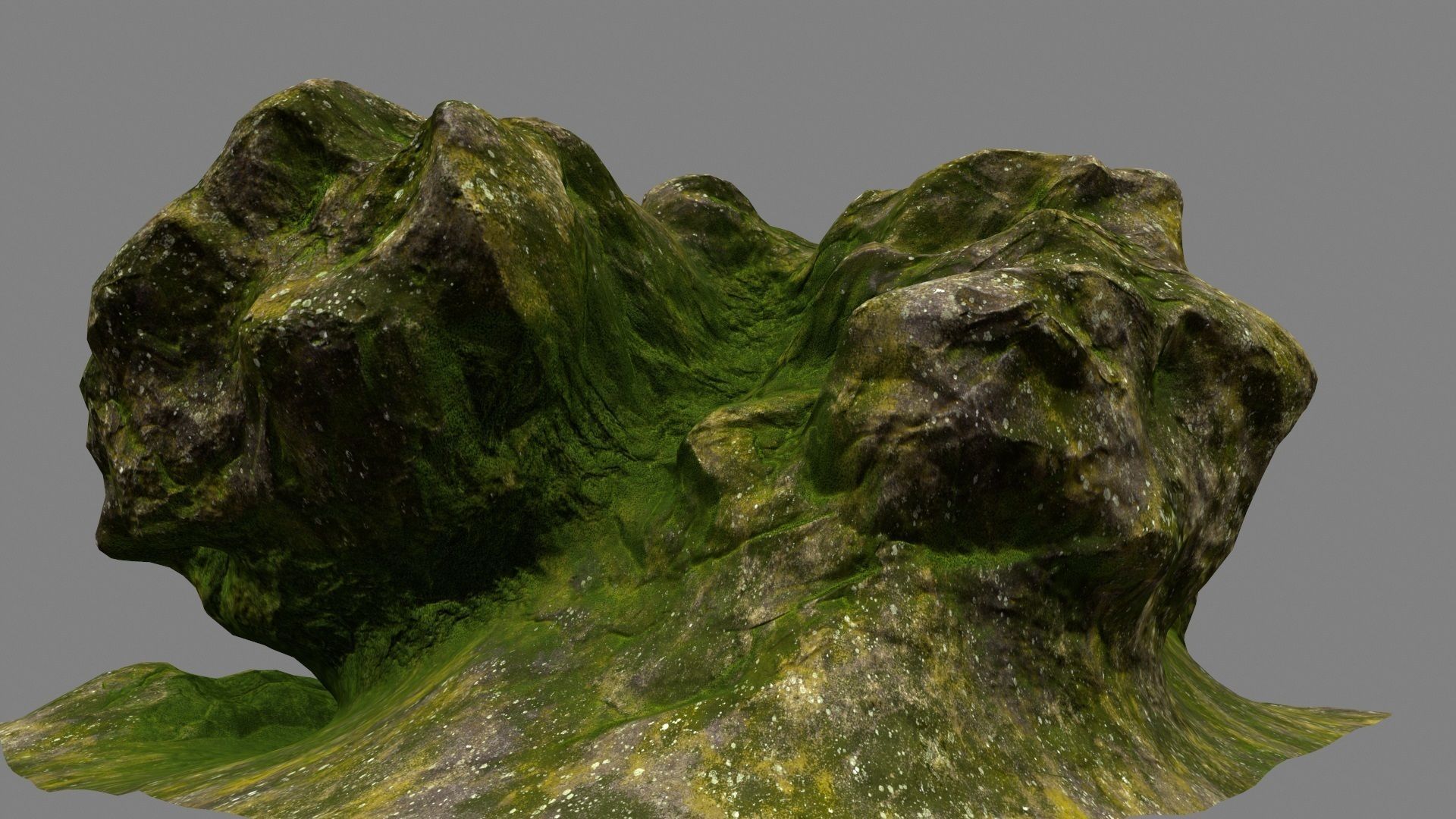 Rock Mount 3D model_8