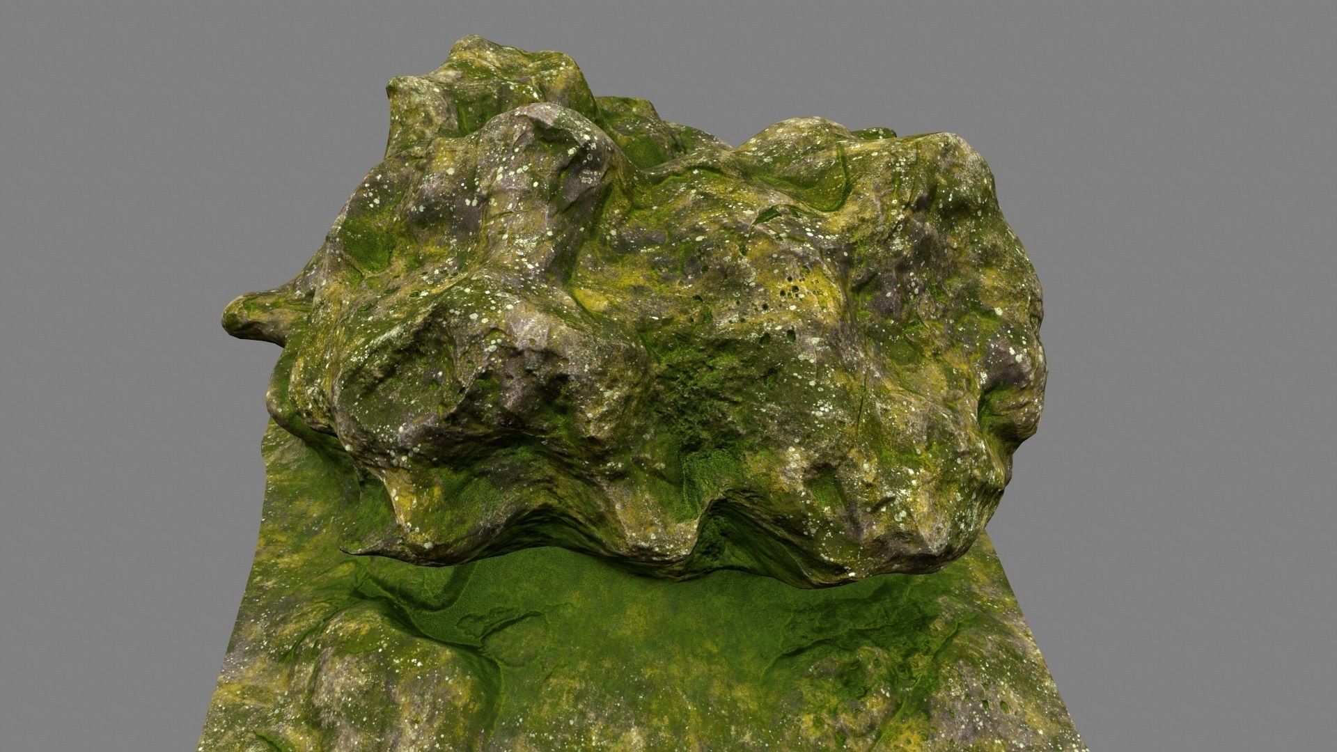 Rock Mount 3D model_9