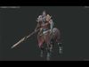Orcs and Sagittarius Low-poly 3D model_1