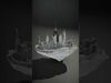 Futuristic 3D City Space Model Collection _23