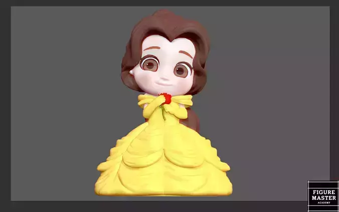 BELLE BABY 2 BEAUTY AND THE BEAST DISNEY PRINCESS ANIMATION