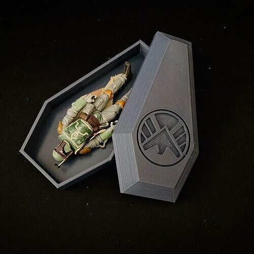 Coffins with Symbols 3D print model