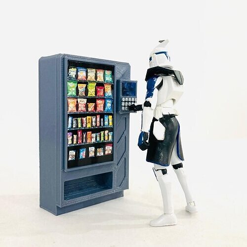 SNACK VENDING MACHINE  3D print model