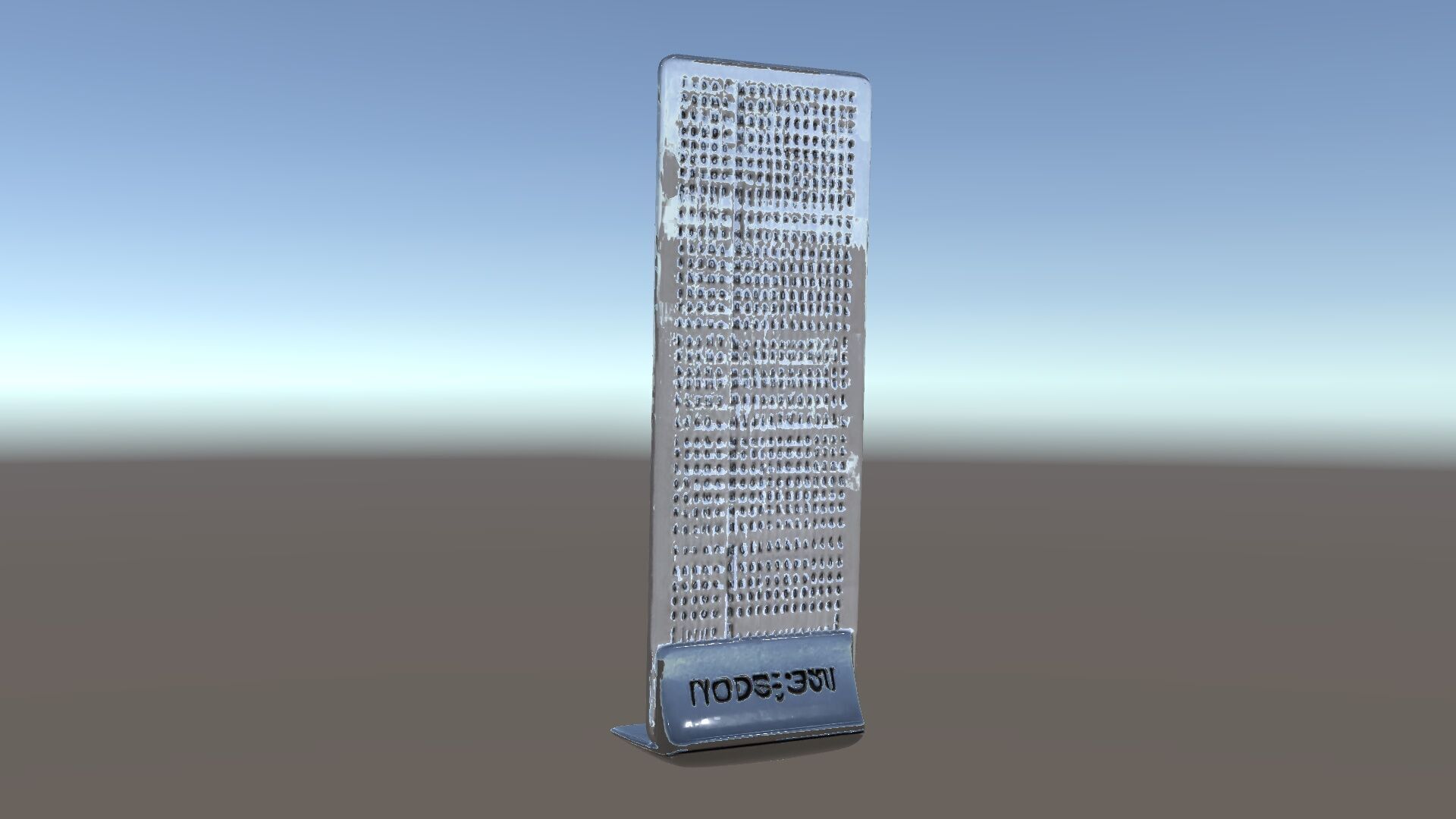 Modern Ventilation Panel D Model Pack for Architectural Design Low-poly 3D model_5