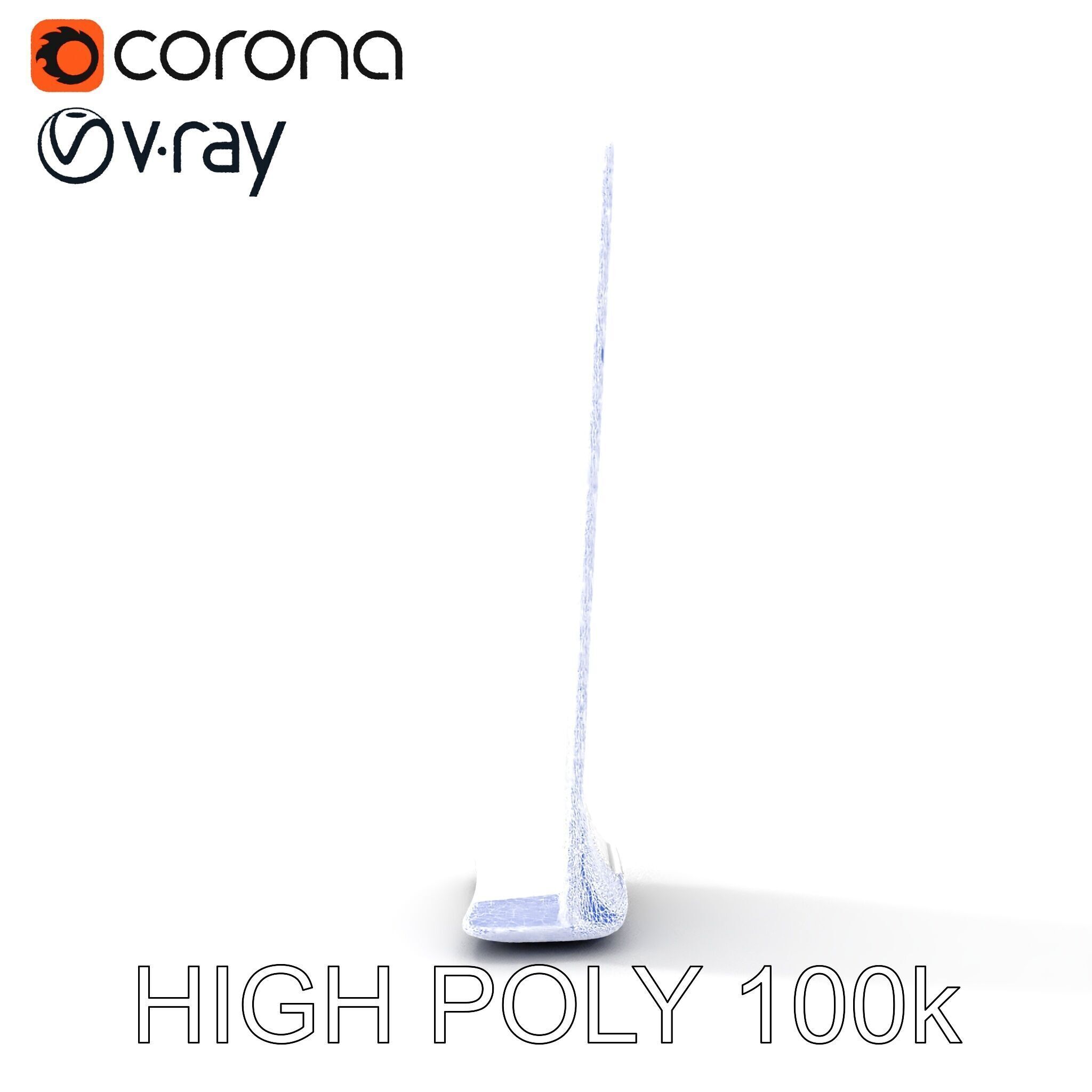 Modern Ventilation Panel D Model Pack for Architectural Design Low-poly 3D model_35