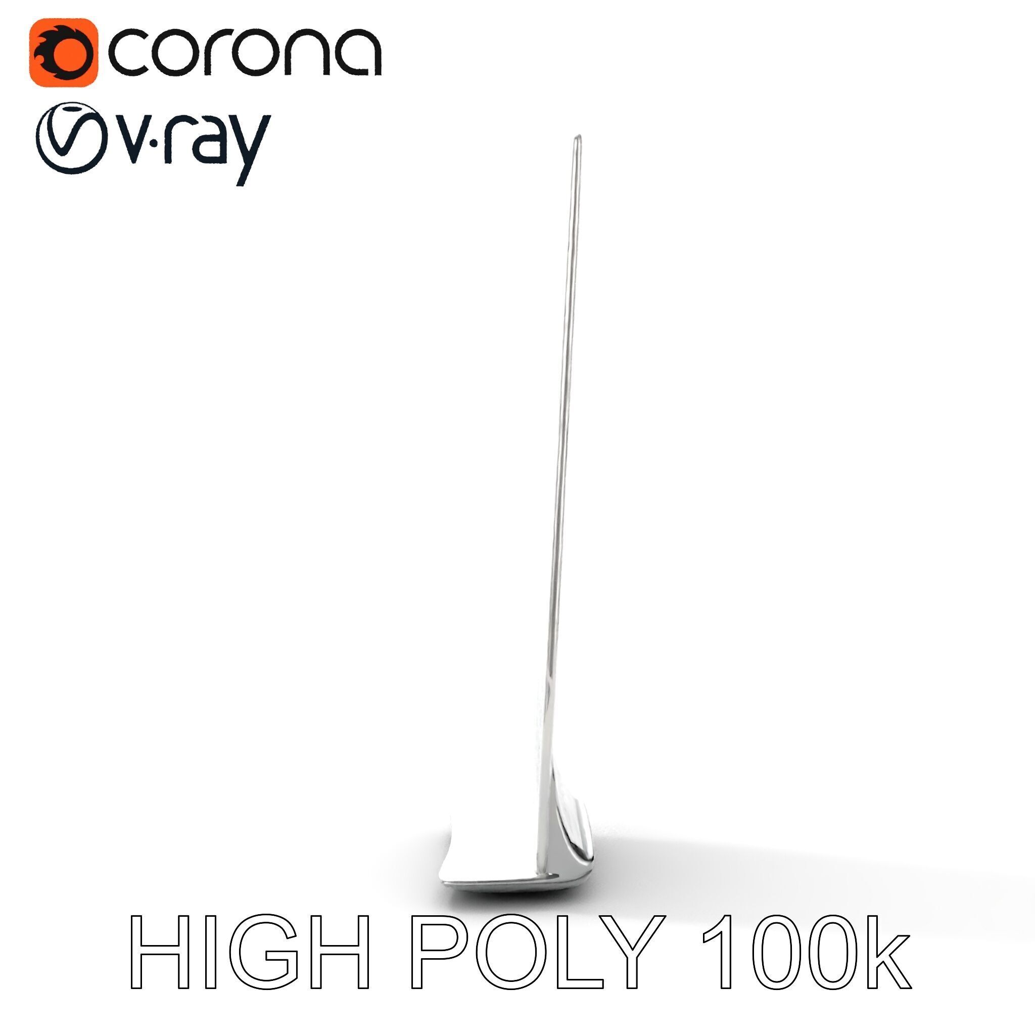 Modern Ventilation Panel D Model Pack for Architectural Design Low-poly 3D model_7