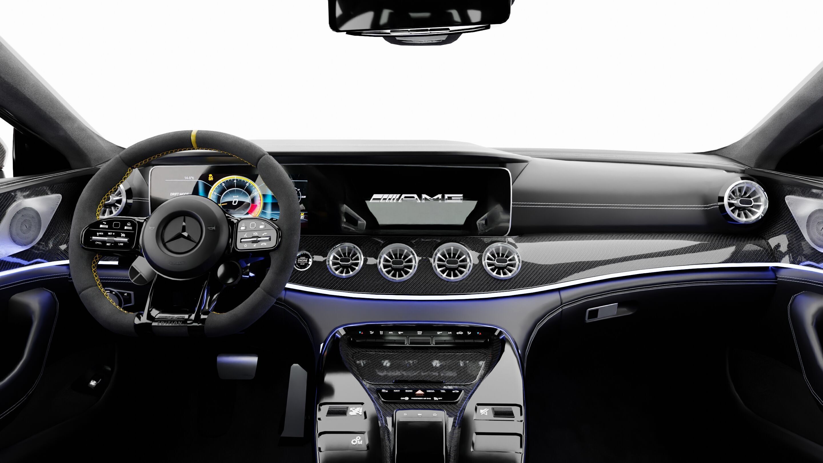 Mercedes Benz AMG GT63 3D model_4