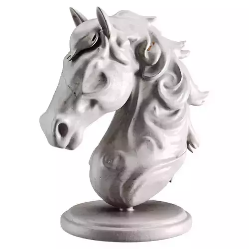 Horse statue
