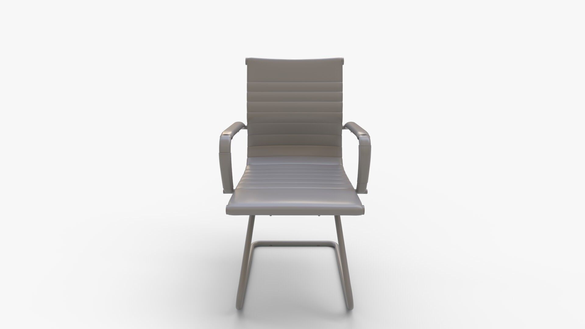 FIXED VISITOR CHAIR 3D model_10