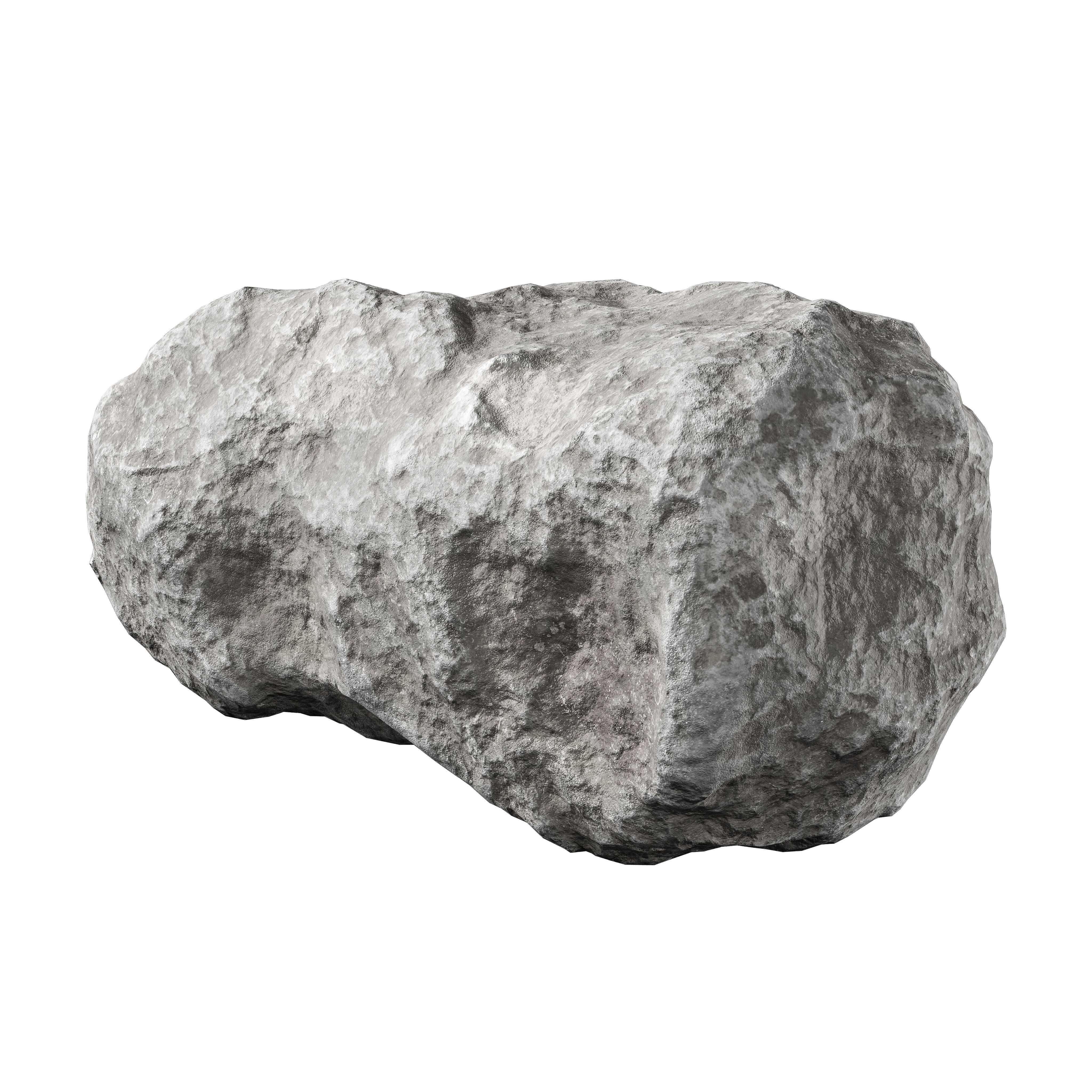 Low Poly Rocks Set 05 3D model_1