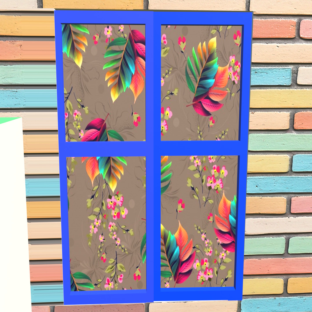 Stylized High-Poly Rooftop House - Detailed 3D Model Low-poly 3D model_20