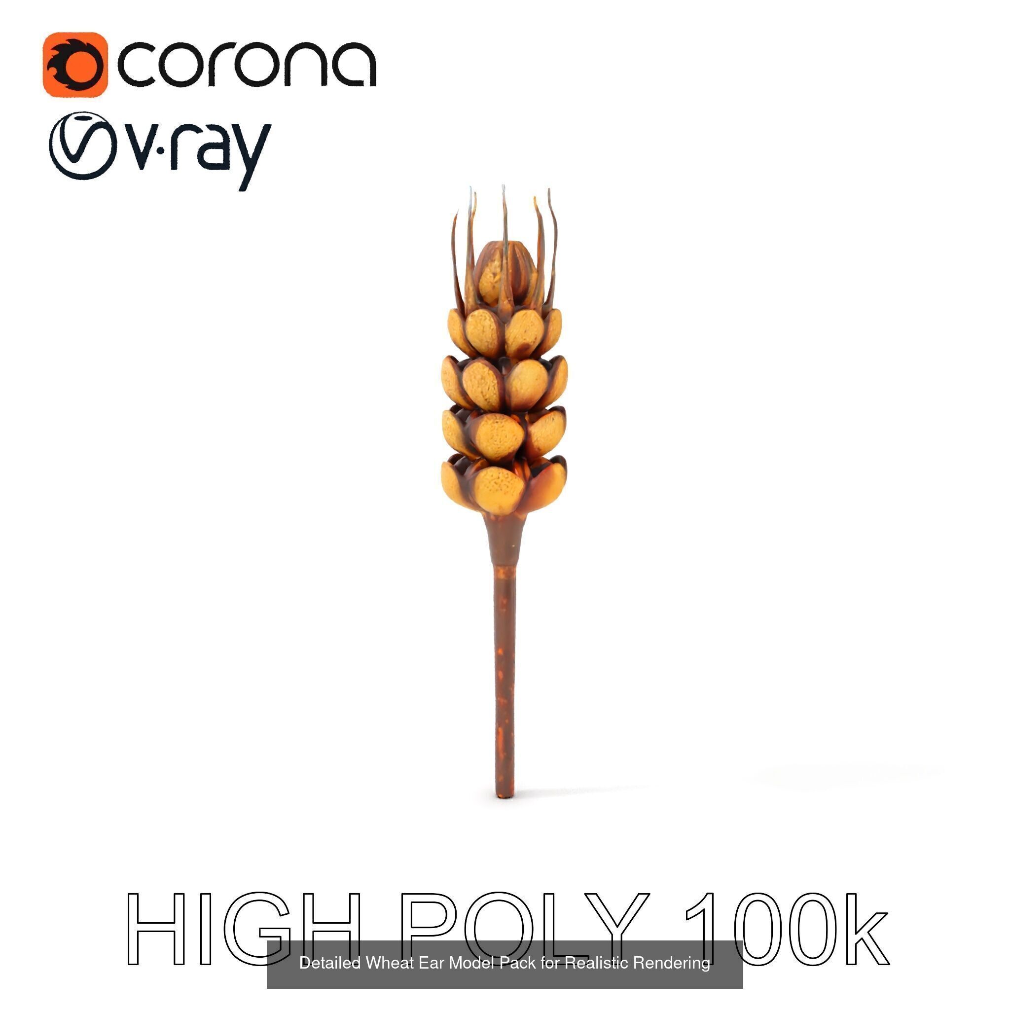 Rustic Nature Sculptures Pack 3D Model Collection_11