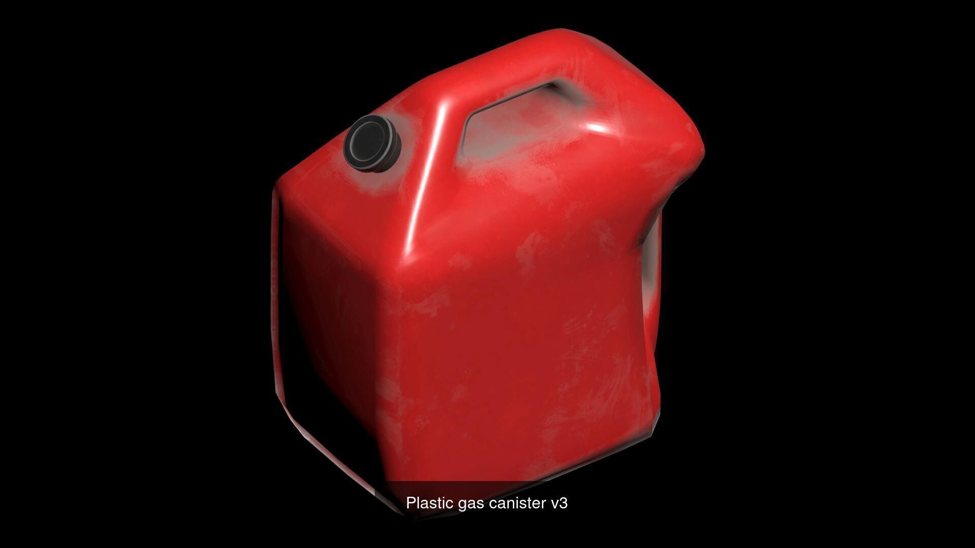 Gas canisters set 3D Model Collection_3
