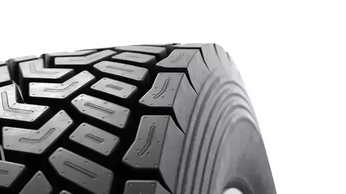 Offroad Car Wheel 2 3D model 7