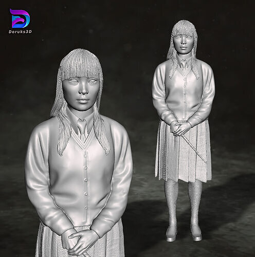 Cho Chang Harry Potter Action Figures Custom 3D Print Model 3D print model