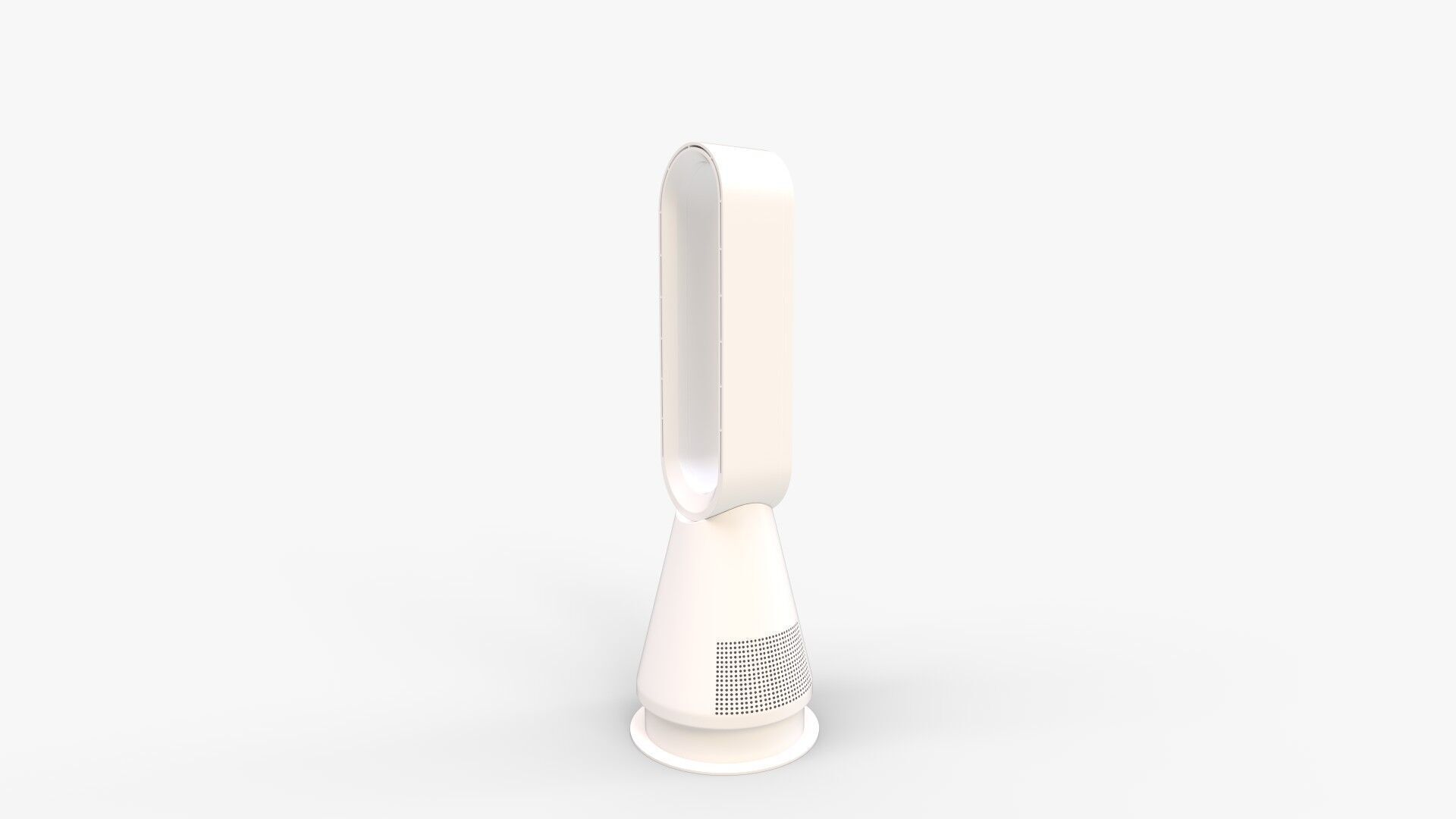 Bladeless Fan Air Purifying Fan 3D model_2