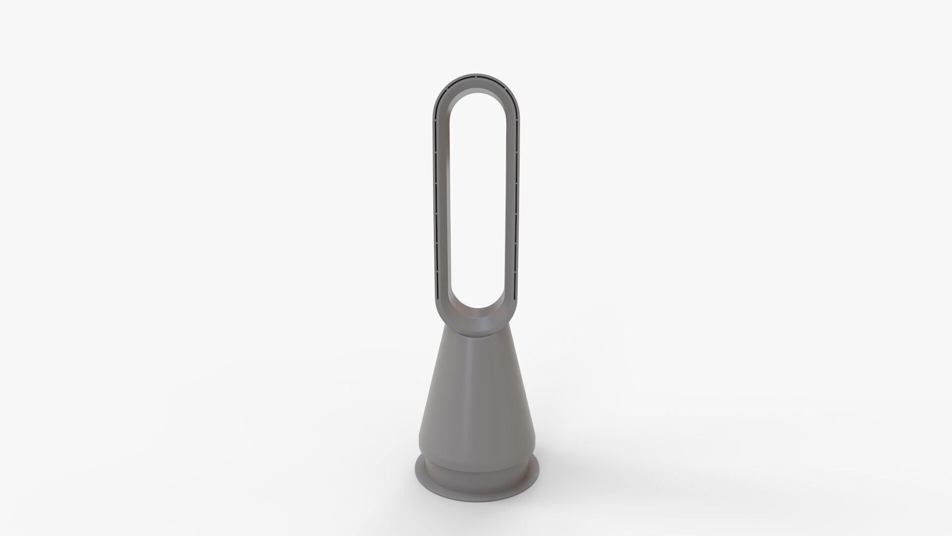 Bladeless Fan Air Purifying Fan 3D model_10