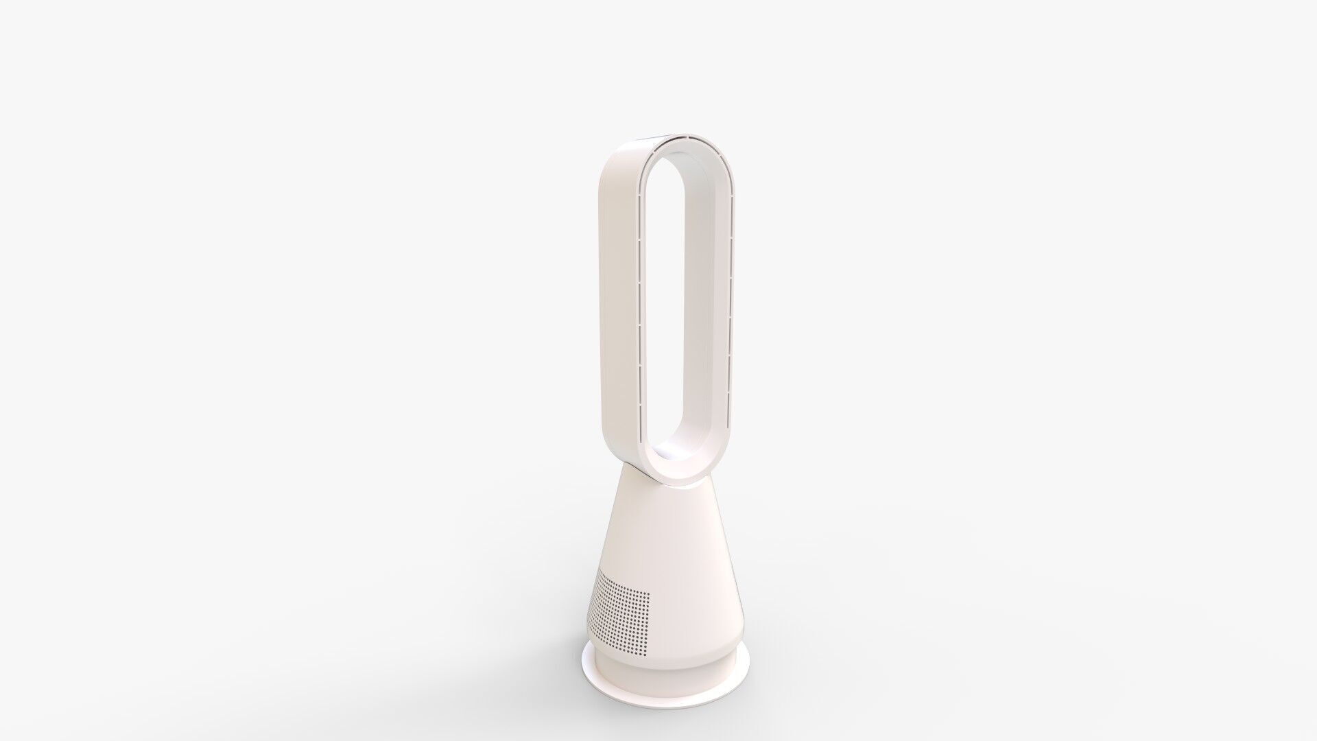 Bladeless Fan Air Purifying Fan 3D model_4