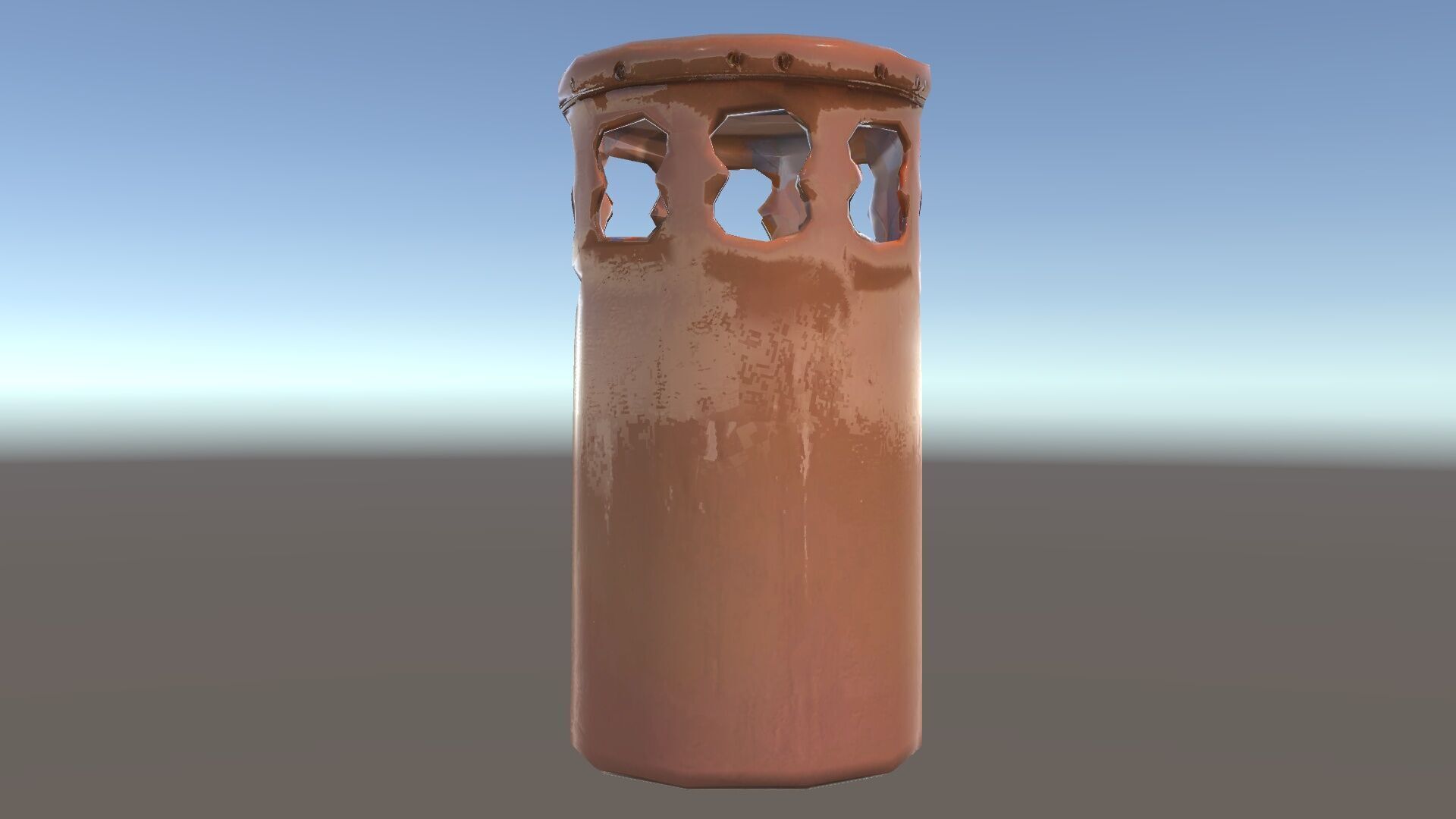 Decorative Chimney Pipe Model Pack Low-poly 3D model_34