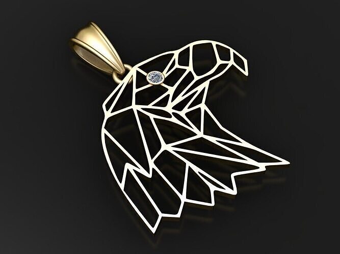 Eagle Pendant  3D print model
