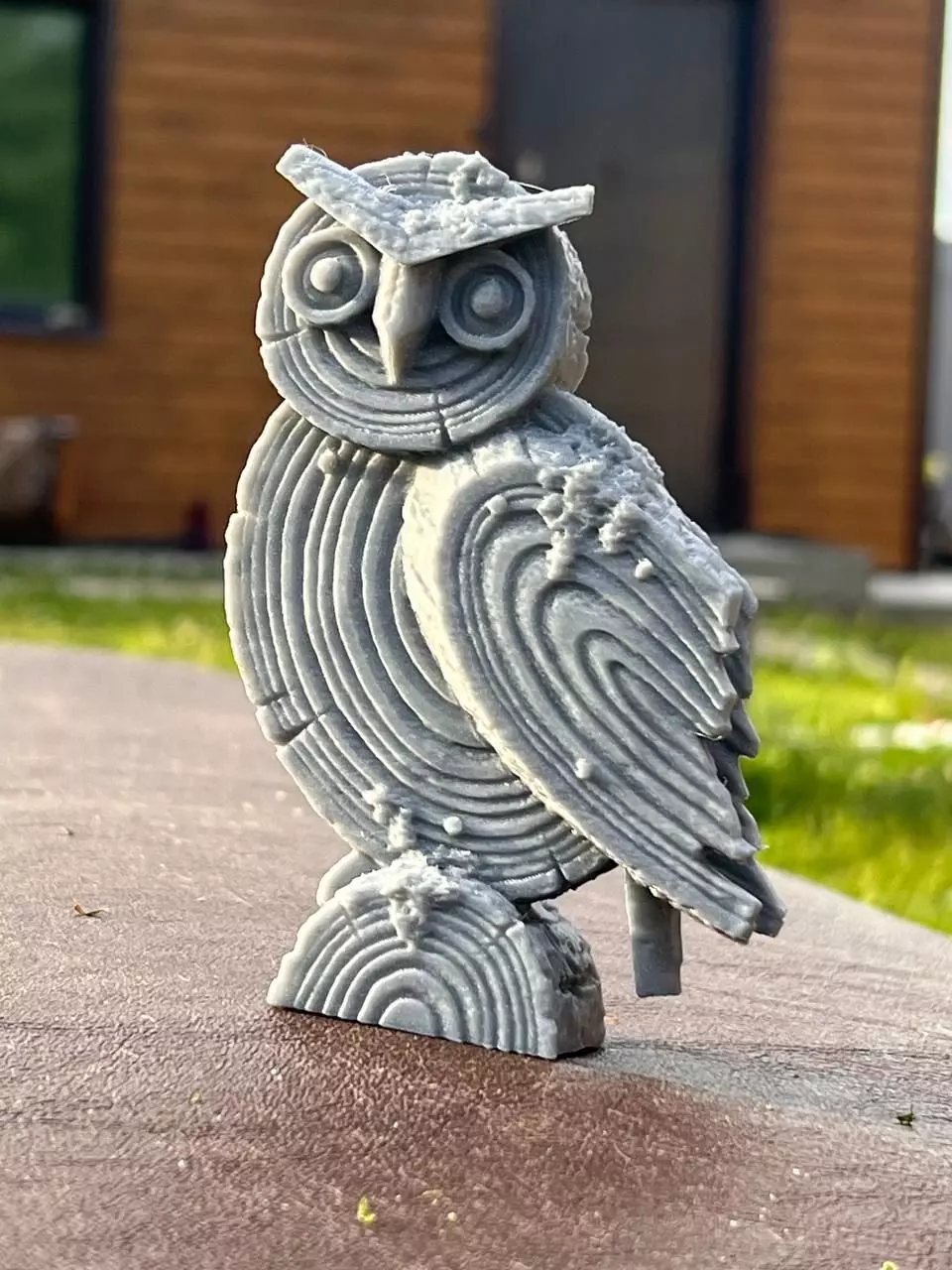 Owl Wood 3D print model