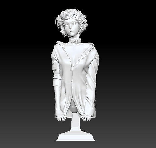Le Souffle du Silence The Breath of Silence 3D print model