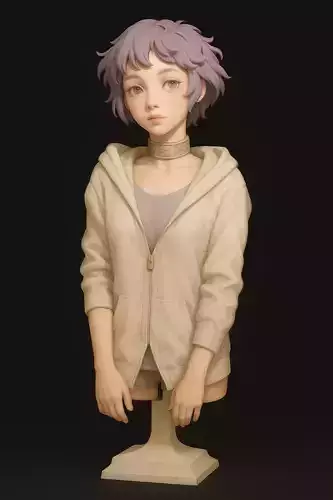 Le Souffle du Silence The Breath of Silence 3D print model