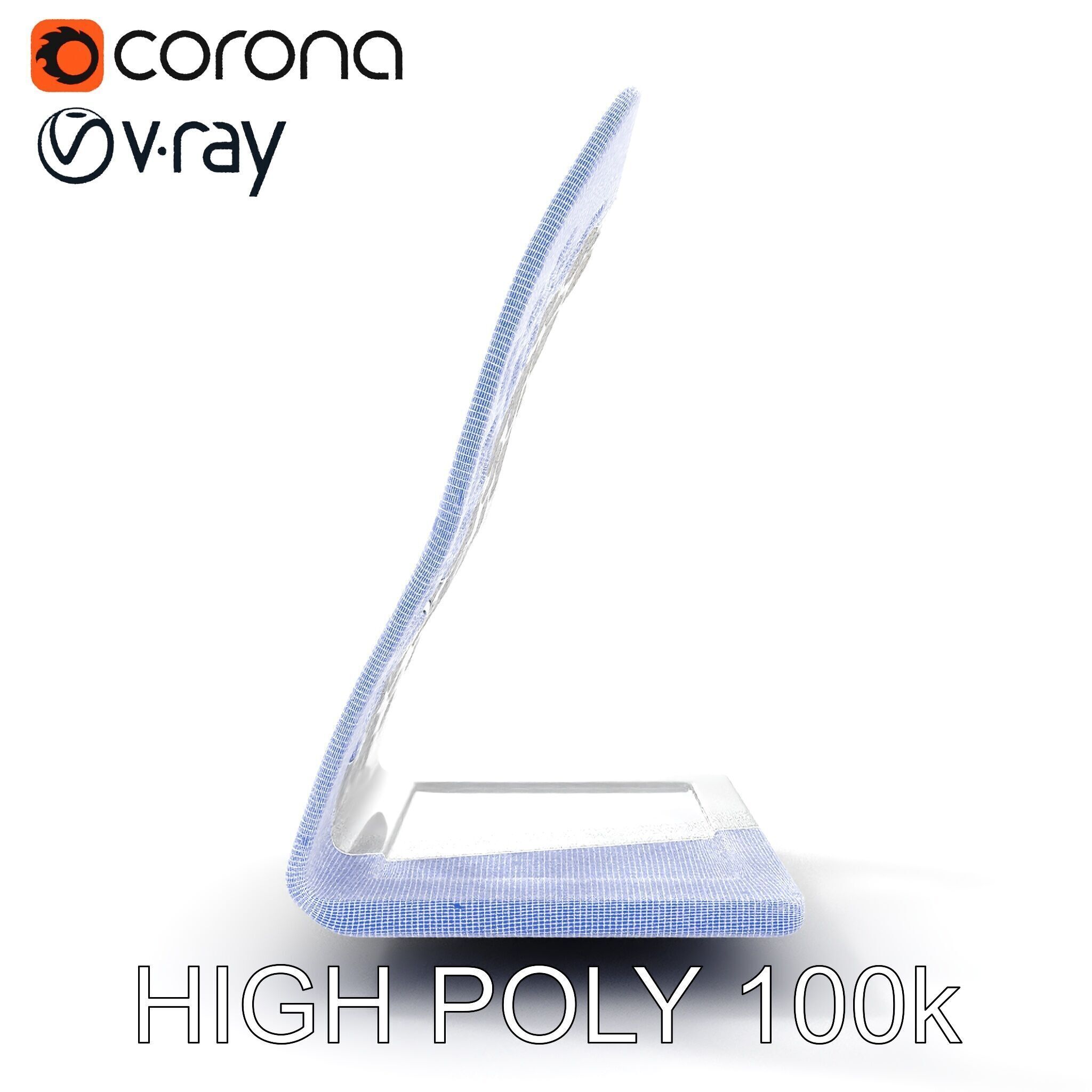 Hexagonal Metal Bookend Model Pack Low-poly 3D model_30