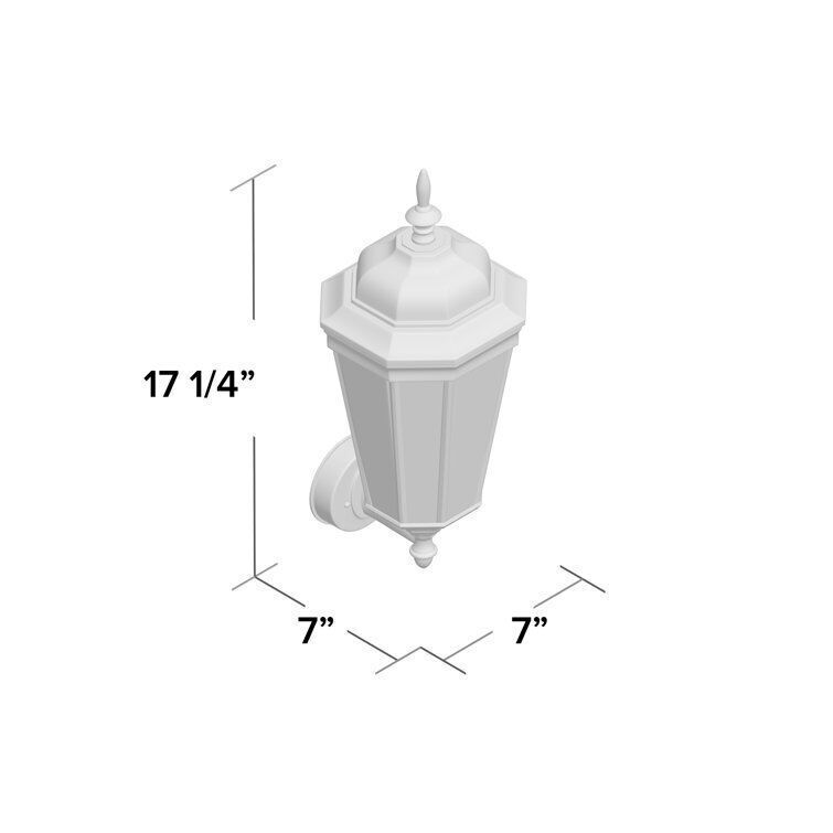 Nelligan Wall Light Low-poly 3D model_1